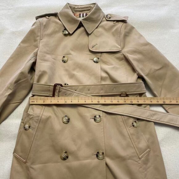 NWOT ！Burberry  Short Chelsea Heritage Trench Coat - Picture 13 of 16